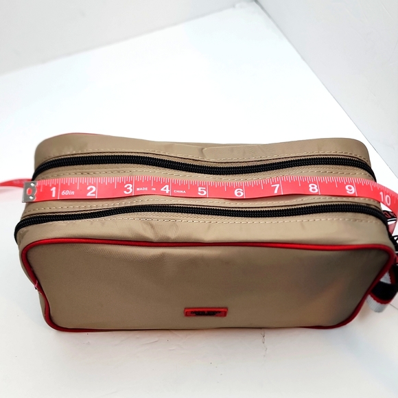 DKNY TOILETRY TRAVEL BAG, TOFFEE - Picture 10 of 12